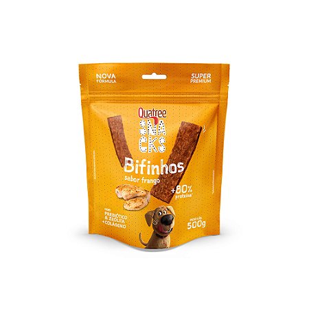 Snack Quatree para Cães Sabor Frango - 500g