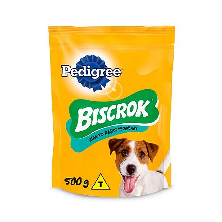 Biscoito Pedigree Biscrok Mini para Cães Adultos de Raças Pequenas - 500g