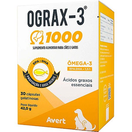 Ograx-3 Avert - 1000mg