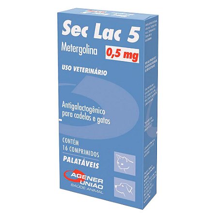 Sec Lac Agener União 0,5mg - 16 Comprimidos