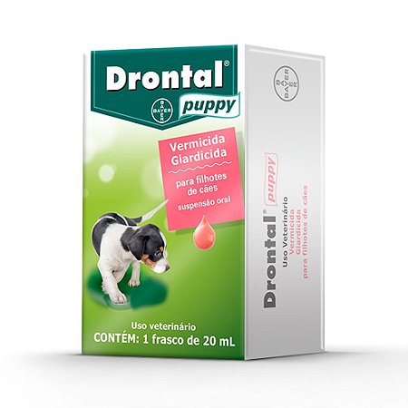 Vermífugo Drontal Puppy para Cães - 20ml