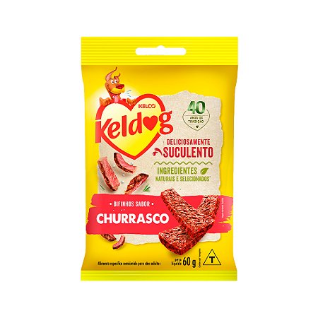 Bifinho Keldog Churrasco para Cães - 60g