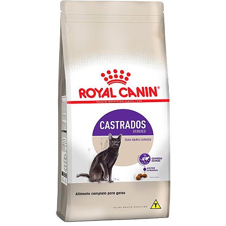Ração Royal Canin para Gatos Adultos Castrados -1,5Kg