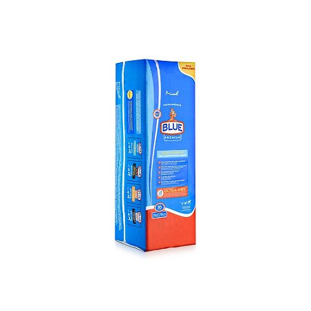 Tapete Higiênico Blue Premium 82X60cm - 30 Unidades