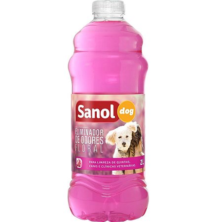 Eliminador de Odores Sanol Dog Floral - 2 Litros