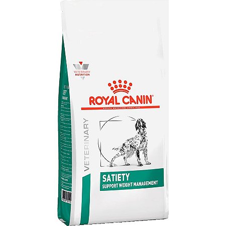 Ração Seca Royal Canin Veterinary Diet Satiety Support para Cães Adultos com Excesso de Peso - 1,5Kg