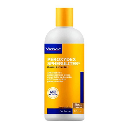 Shampoo Peroxydex Spherulites Virbac 125 ml