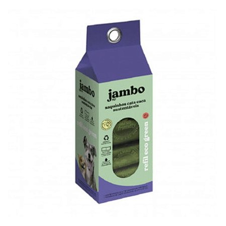 Refil Sacola Higiênica Eco Green Jambo - 8 unidades