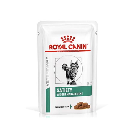 Ração Úmida Royal Canin Veterinary Diet Satiety Support Weight Management - 85g