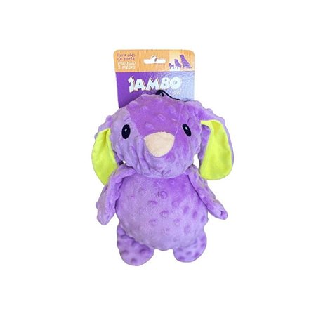 Brinquedo Mordedor Pelúcia Small Scam Coelho Lilás - JB25613N