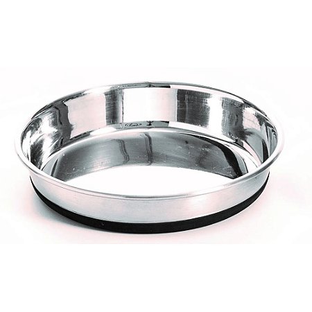 Comedouro Gatos Inox Jambo JB53001N - 14cm X 14cm X 4cm