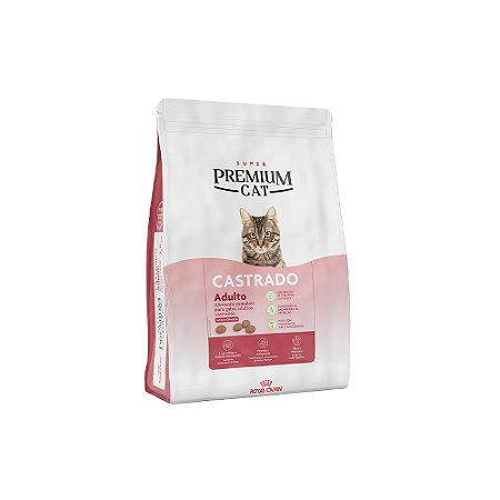 Ração Royal Canin Premium Cat para Gatos Adultos Castrados - 1,0Kg