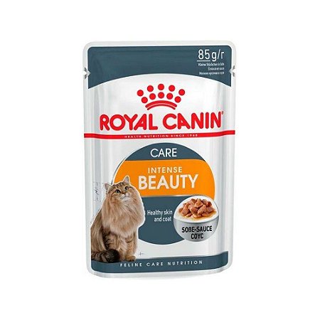Ração Úmida Royal Canin Intense Beauty Gravy - 85g