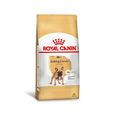 Ração Royal Canin para Cães Adultos da Raça Bulldog Francês -2,5Kg