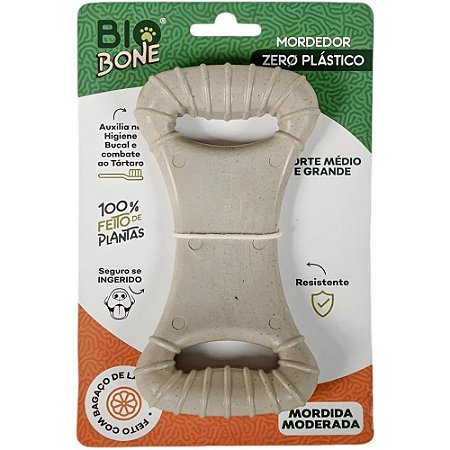 Ossão de Bagaço de Laranja Mordedor Natural Biobone