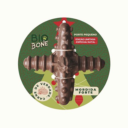 Asterisco Pequeno Sabor Carne Biobone - Mordida Forte