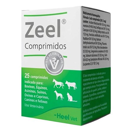 Zeel Veterinário - 25 Comprimidos