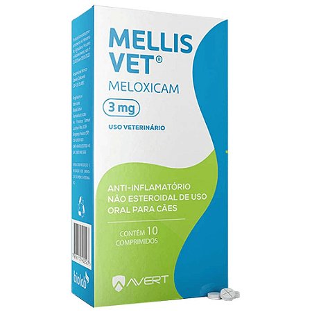 Mellis Vet 3mg -  para Cães de 15kg a 20kg