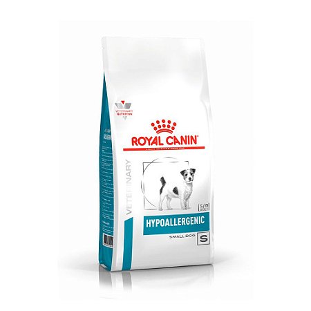 Ração Seca Royal Canin Veterinary Diet Hypoallergenic Small Dog para Cães Pequenos com Sensibilidades Alimentares - 7,5K
