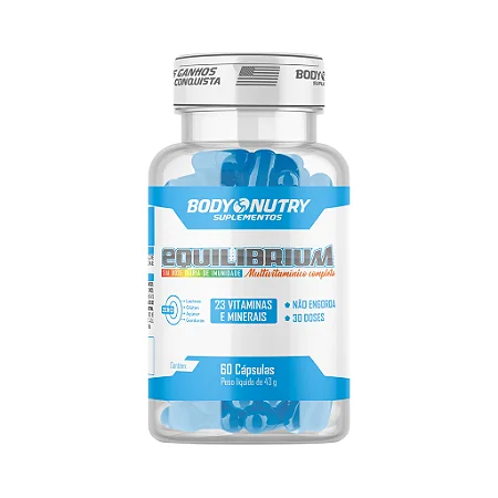 Multivitamínico - 60 Cápsulas - Body Nutry | Suplementação Completa