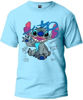 Camiseta Lilo e Stitch Adulto - Estilo e Diversão