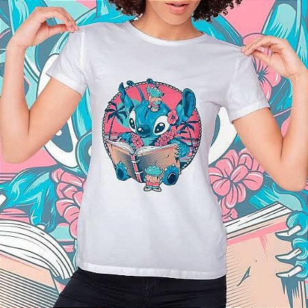 Camiseta Lilo e Stitch - Tamanho G