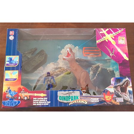 DINOPARK HUNTERS FORÇA TÁTICA - Aventura Pré-Histórica em Grande Estilo