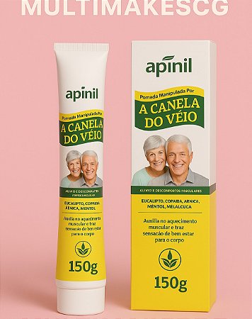 Pomada Canela do Velho Apinil – 150g