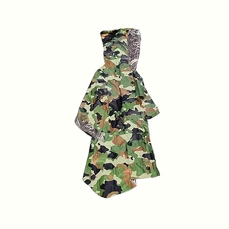 Casaco Esportivo Gold Sports Térmico De Emergencia Anti Chuva Camuflada