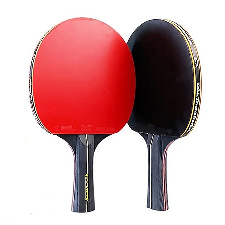 Kit Tênis De Mesa Gold Sports Boli 6.0 Series - 2 Raquetes 6 Star Profissional e 1 Mesh Bag
