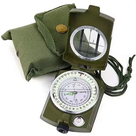 Bússola Militar Gold Sports Precisão à Prova D'água - Profissional
