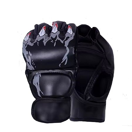 Luva De Treino Gold Sports Panther Sparring Muay Thai MMA Boxe Bandagem Rápida