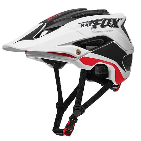 Capacete para Ciclismo BatFox Fast AD Ajustável de tamanho