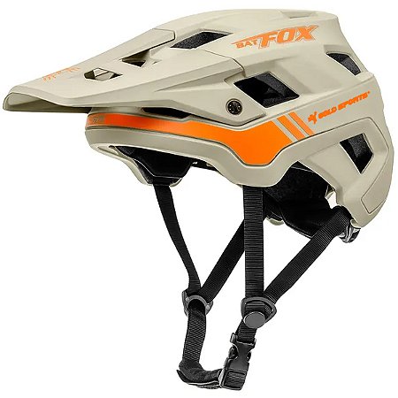Capacete para Ciclismo BatFox Fast Ajustável de tamanho