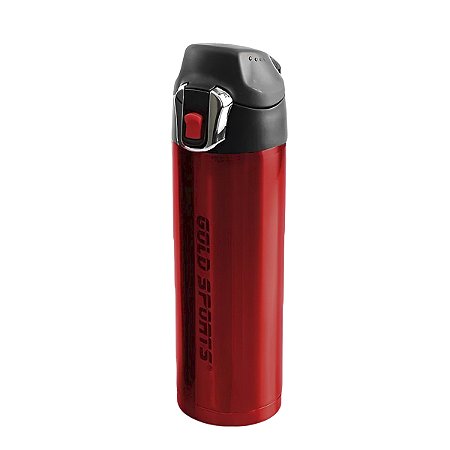Garrafa EcoEsportiva II Aço Inoxidável Gold Sports 500 ml - Dupla Camada Aço inoxidável 304
