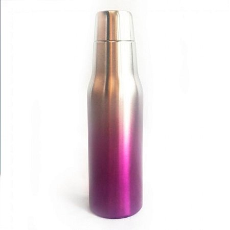 Garrafa Gold Sports Térmica em Inox 500 ml Com Tampa Copo