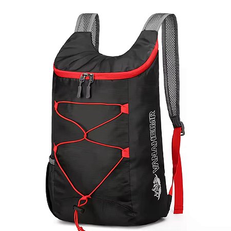 Mochila Gold Sports Dobrável Portátil Splashproof 10 litros