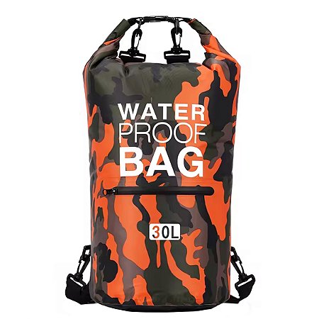 Mochila Dobrável Gold Sports Dry Bag  30 Litros