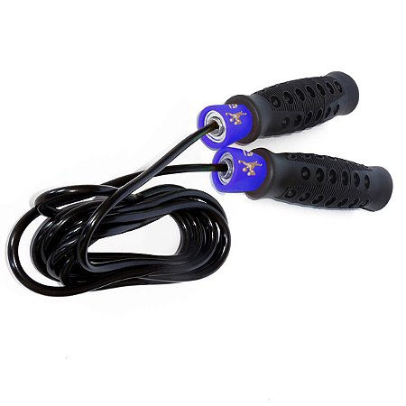 Corda de Pular com Rolamento Gold Sports Beta de Poliuretano 6mm Com Regulagem de Tamanho