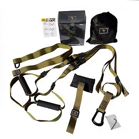 Fita Treinamento Suspenso Trx Gold Sports Power III - 200 Kgs