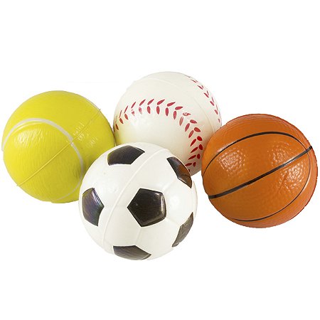 Bola Gold Sports Fortalecedora Muscular e Anti-Estresse Soft Tenis - 6,3mm
