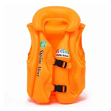 Boia Colete Inflável Gold Sports Infantil  Flutuador Salva Vidas Criança e Bebê 10 a 50 kg