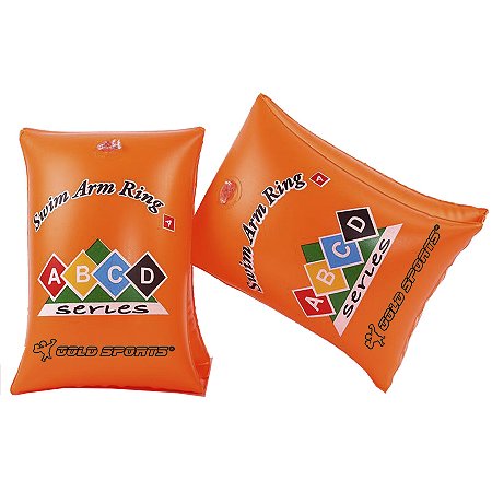 Kit de Boias de Braços Gold Sports ABC Infantil - 2pcs