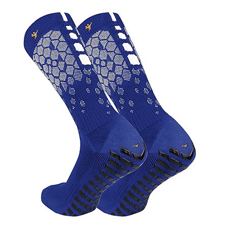 Meia Esportiva Gold Sports Futebol Confort  Anti - Derrapante Adulto
