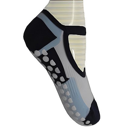 Sapatilha Gold Sports para Pilates - Anti Derrapante Aberta