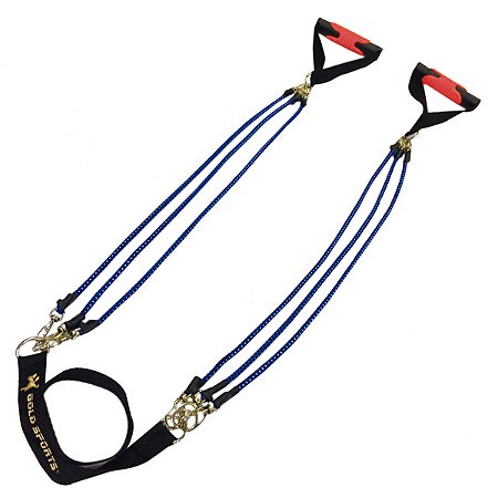 Extensor Elástico Multi Regulagem Pedal Gold Sports