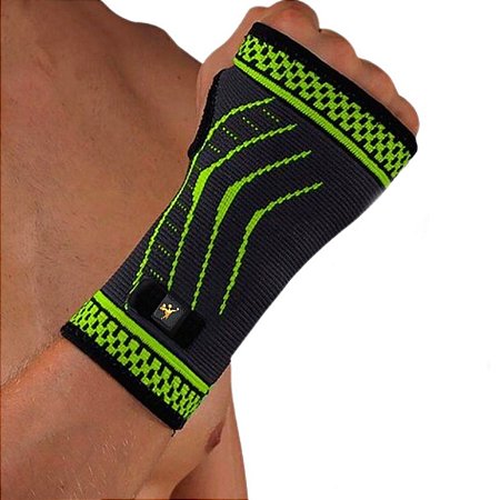 Munhequeira Elástica Gold Sports de Compressão Térmica Longa