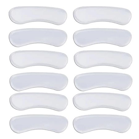 Kit Gold Sports Protetor De Gel Para Calcanhar / Tendão - 6 Pares