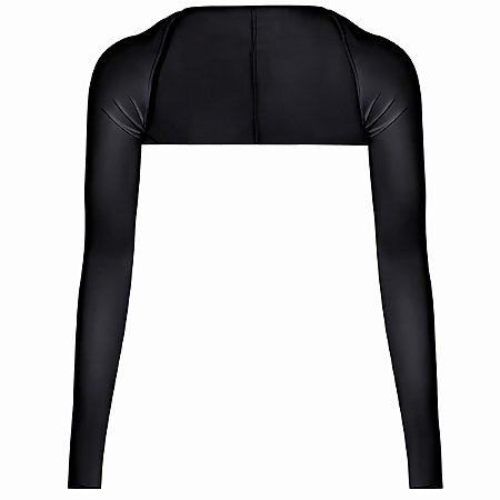 Mini Casaco Mangas Longas Esportivas Gold Sports Térmico Black-Dry Proteção Solar Uv+50 -1 pçs