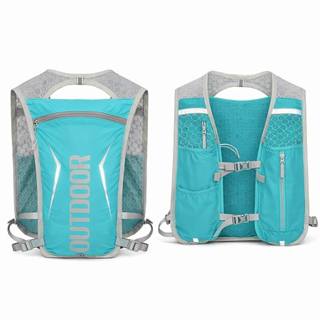 Coletes Esportivos Gold Sports de Outdoor Reflexivo II com Bolsos para Equipamentos